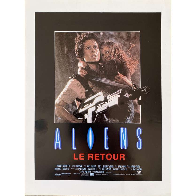 ALIENS Original Herald- 9x12 in. - 1986 - James Cameron, Sigourney Weaver