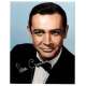 SEAN CONNERY signed color 8x10 REPRO still '00s head & shoulders portrait as James Bond!