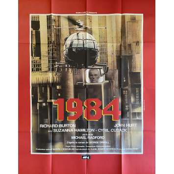 1984 Original Movie Poster- 47x63 in. - 1984 - Michael Radford, John Hurt 1984 Original Movie Poster- 47x63 in. - 1984 - Michael Radford, John Hurt