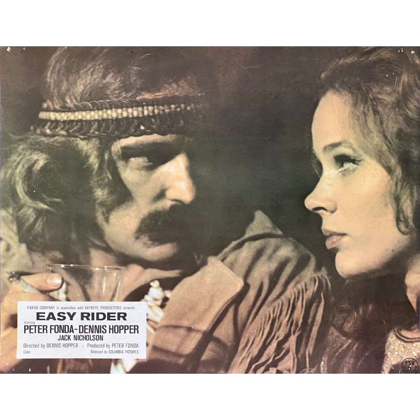 EASY RIDER Original Lobby Card N03 - 10x12 in. - 1969 - Dennis Hopper, Peter Fonda