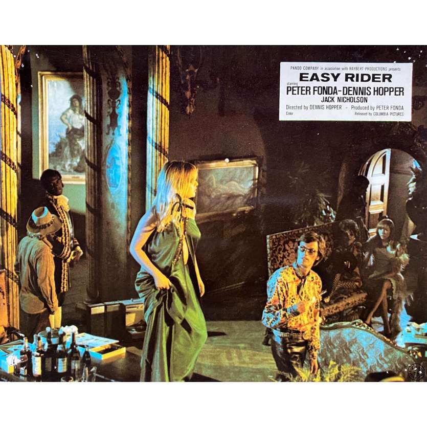 EASY RIDER Original Lobby Card N07 - 10x12 in. - 1969 - Dennis Hopper, Peter Fonda