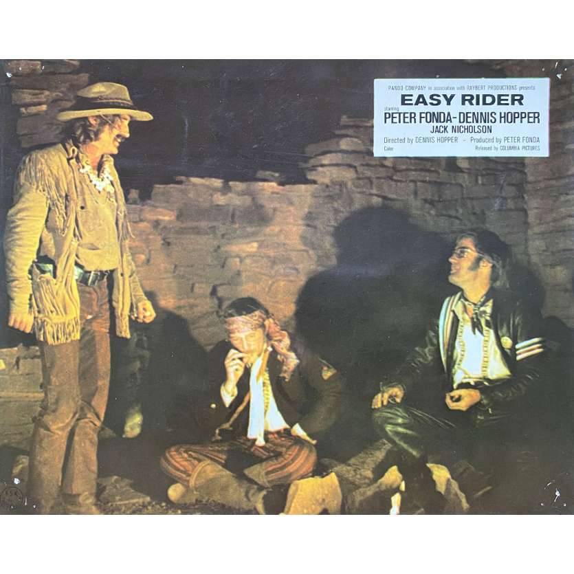 EASY RIDER Original Lobby Card N14 - 10x12 in. - 1969 - Dennis Hopper, Peter Fonda
