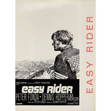 EASY RIDER Original Herald- 7x9 in. - 1969 - Dennis Hopper, Peter Fonda