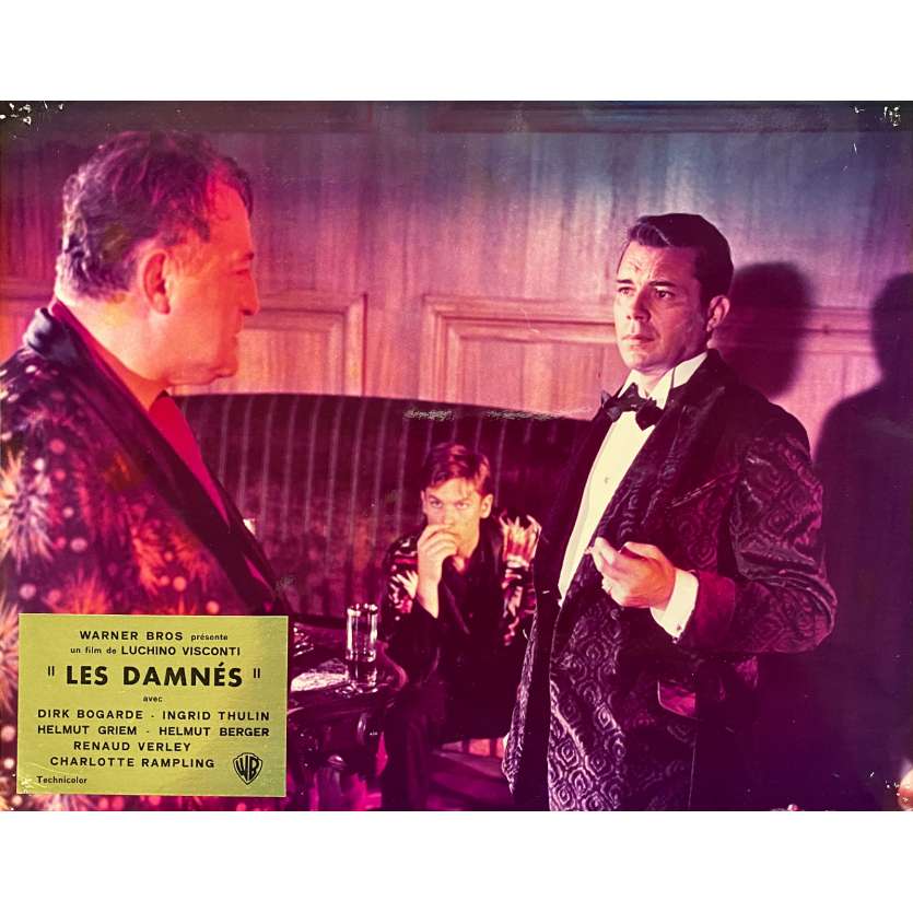 LES DAMNES Photo de film N02 - Prestige - 24x30 cm. - 1969 - Dirk Bogarde, Luchino Visconti