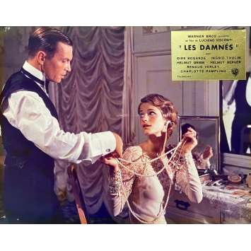 THE DAMNED Original Lobby Card N04 - DeLuxe - 10x12 in. - 1969 - Luchino Visconti, Dirk Bogarde