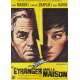 L'ETRANGER DANS LA MAISON Affiche de film- 60x80 cm. - 1967 - James Mason, Geraldine Chaplin, Pierre Rouve