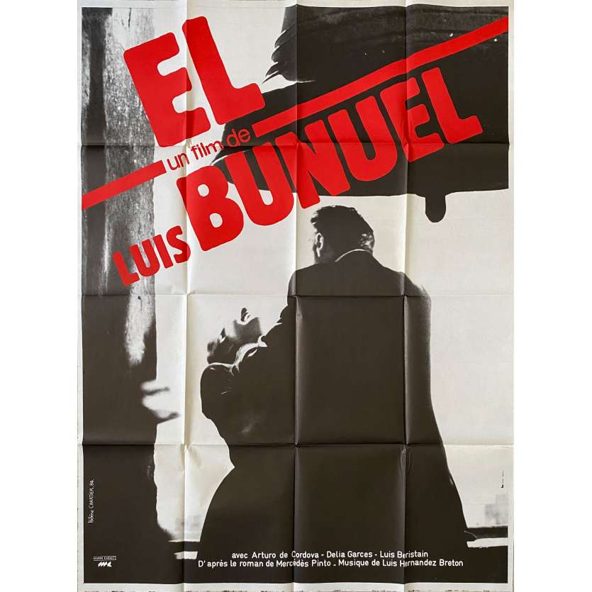 ÉL Original Movie Poster- 47x63 in. - R1980 - Luis Buñuel, Arturo de Córdova