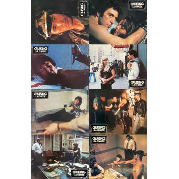 CRUISING Original Lobby Cards x8 - Set A - 9x12 in. - 1980 - William Friedkin, Al Pacino