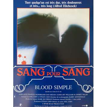 SANG POUR SANG Synopsis- 21x30 cm. - 1984 - Frances McDormand, Joel Coen