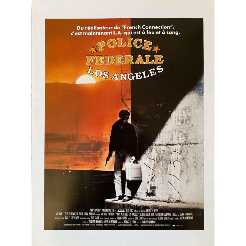 POLICE FEDERALE LOS ANGELES Synopsis- 21x30 cm. - 1984 - Willem Dafoe, William Friedkin