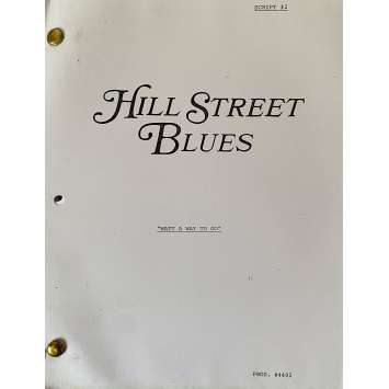 HILL STREET BLUES Movie Script S05E02, 56p - 8x10 in. - 1981 - Steven Bochco, Daniel J. Travanti