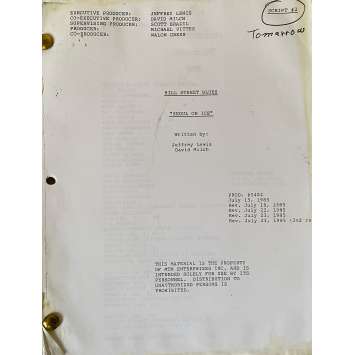 HILL STREET BLUES Movie Script S06E03, 60p - 8x10 in. - 1981 - Steven Bochco, Daniel J. Travanti