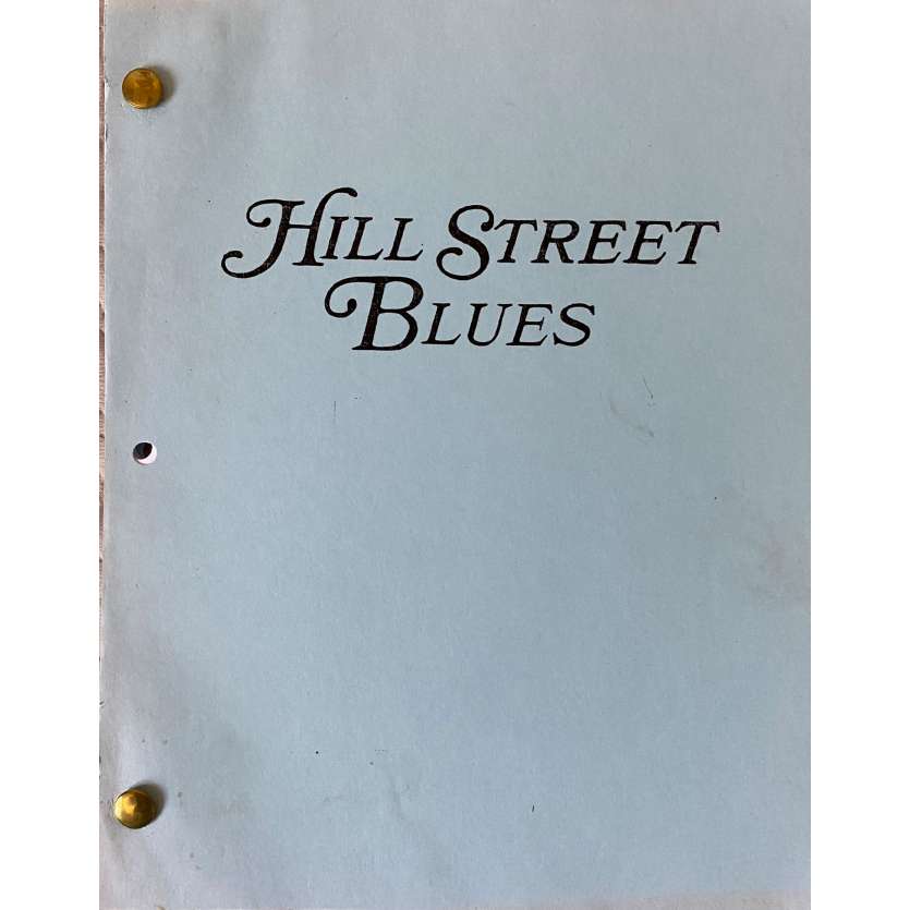 HILL STREET BLUES Movie Script S05E23, 57p - 8x10 in. - 1981 - Steven Bochco, Daniel J. Travanti