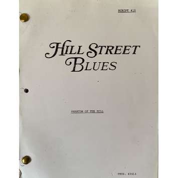 HILL STREET BLUES Movie Script S03E10, 56p - 8x10 in. - 1981 - Steven Bochco, Daniel J. Travanti