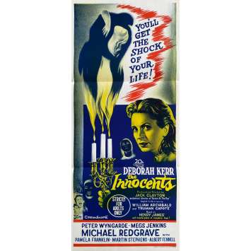 INNOCENTS Original Movie Poster- 13x30 in. - 1962 - Jack Clayton, Deborah Kerr