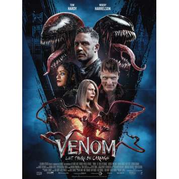 VENOM 2 Affiche de film- 40x54 cm. - 2021 - Tom Hardy, Woody Harrelson, Andy Serkis