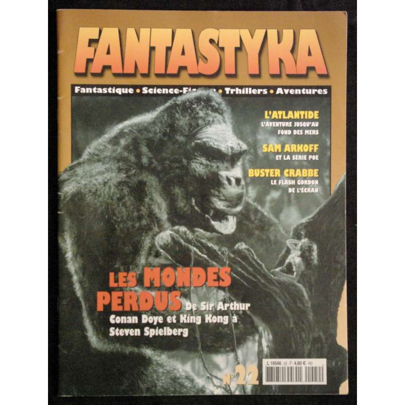FANTASTYKA N°22 revue '02 Willis O'Brien, Atlntide, King Kong