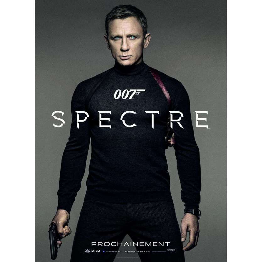 SPECTRE French Movie Poster 15x21 - 2015 - Sam Mendes, Daniel Craig