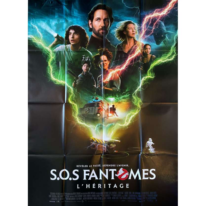 SOS FANTOMES - L'HERITAGE Affiche de film Def. - 120x160 cm. - 2020 - Bill Murray, Dan Aycroyd, Jason Reitman