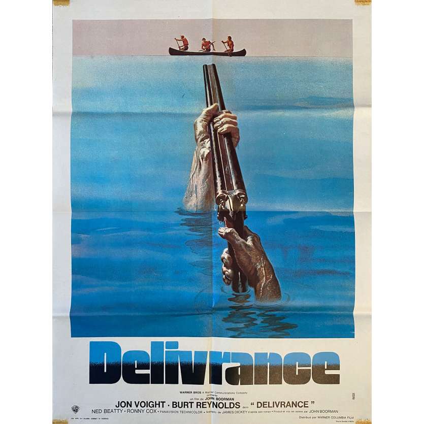 DELIVRANCE Affiche de film- 60x80 cm. - 1972 - Burt Reynolds, John Boorman