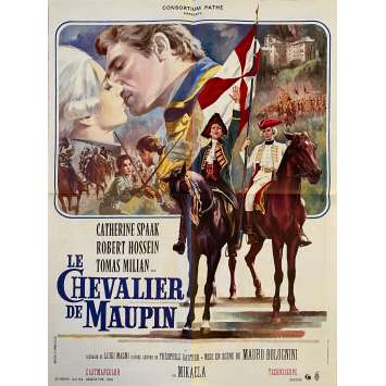 MADAMIGELLA DE LAUPIN Original Movie Poster- 23x32 in. - 1966 - Mauro Bolognini, Catherine Spaak, Robert Hossein