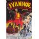 IVANHOE Original Movie Poster- 32x47 in. - R1980 - Richard Thorpe, Robert Taylor, Elizabeth Taylor