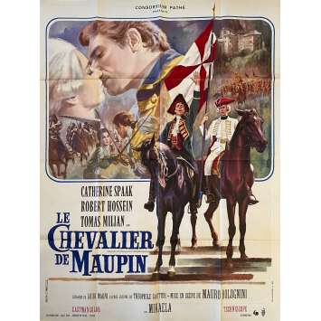 LE CHEVALIER DE MAUPIN Affiche de film- 120x160 cm. - 1966 - Catherine Spaak, Robert Hossein, Mauro Bolognini