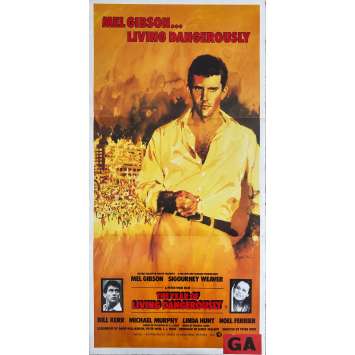 THE YEAR OF LIVING DANGEROUSLY Original Movie Poster- 13x30 in. - 1982 - Peter Weir, Mel Gibson