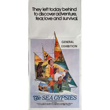 THE SEA GYPSIES Affiche de film- 33x78 cm. - 1978 - Robert Logan, Stewart Raffill