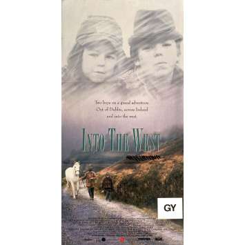 INTO THE WEST Original Movie Poster- 13x30 in. - 1992 - Mike Newell, Gabriel Byrne