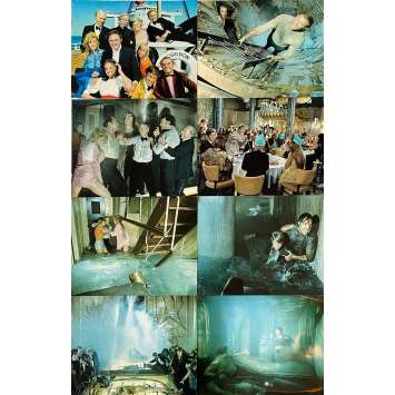 THE POSEIDON ADVENTURE Original Lobby Cards x8 - 11x14 in. - 1972 - Irwin Allen, Gene Hackman