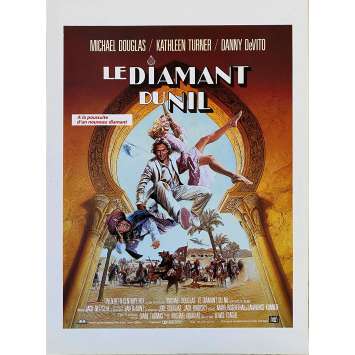 LE DIAMANT DU NIL Synopsis- 21x30 cm. - 1985 - Michael Douglas, Kathleen Turner, Lewis Teague