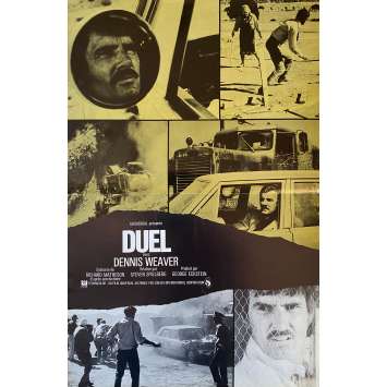 DUEL Synopsis 4 pages - 24x30 cm. - 1971 - Dennis Weaver, Steven Spielberg