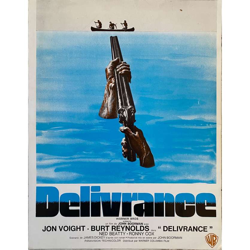 DELIVERANCE Original Herald- 9x12 in. - 1972 - John Boorman, Burt Reynolds