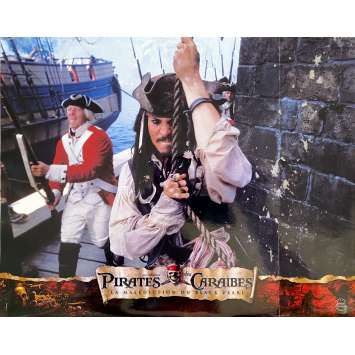 PIRATES OF THE CARIBBEAN Original Lobby Card N01 - 12x15 in. - 2003 - Gore Verbinski, Johnny Depp