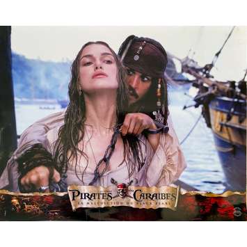 PIRATES DES CARAIBES Photo de film N06 - 30x40 cm. - 2003 - Johnny Depp, Gore Verbinski