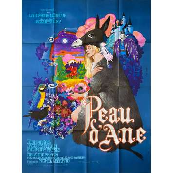 PEAU D'ANE Affiche de film- 120x160 cm. - 1970 - Catherine Deneuve, Jacques Demy