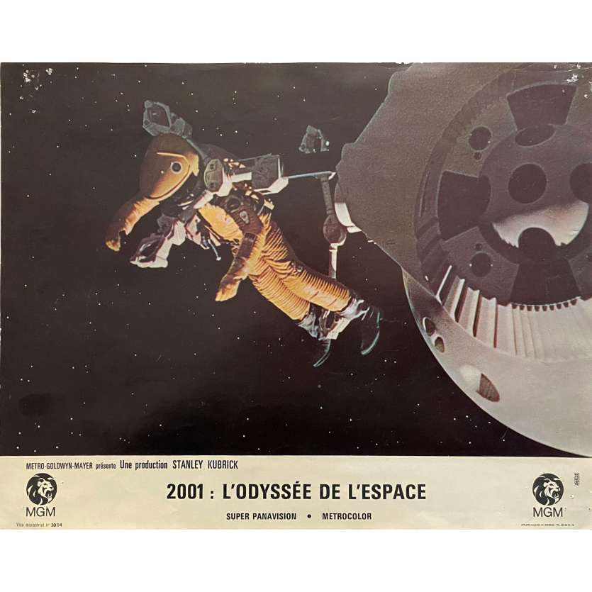 2001 L'ODYSSEE DE L'ESPACE Photo de film N05, Set A - 21x30 cm. - 1968 - Keir Dullea, Stanley Kubrick