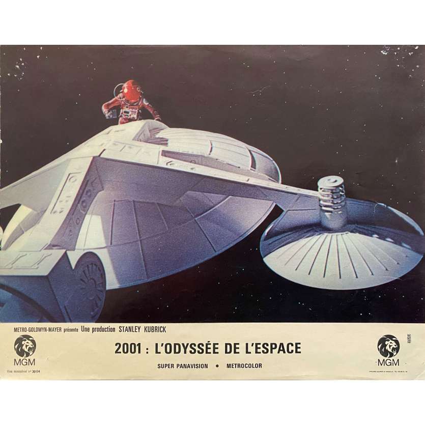 2001 A SPACE ODYSSEY Lobby Card N02, Set A- 9x12 in. - 1968 - Stanley Kubrick, Keir Dullea