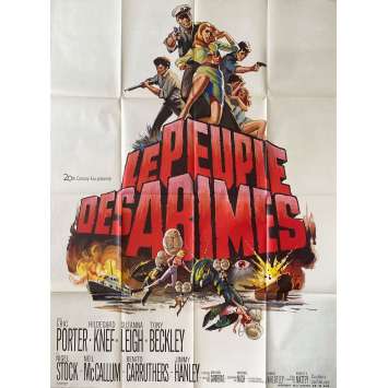 LE PEUPLE DES ABIMES Affiche de film 120x160- 1968 -Hammer Film Lost Continent