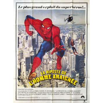 LA RIPOSTE DE L'HOMME ARAIGNEE Affiche de film- 120x160 cm. - 1978 - Nicholas Hammond, Ron Satlof