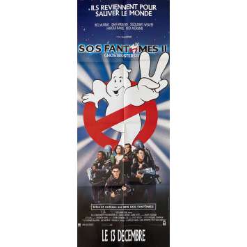 GHOSTBUSTERS II Original Movie Poster- 23x63 in. - 1989 - Ivan Reitman, Bill Murray
