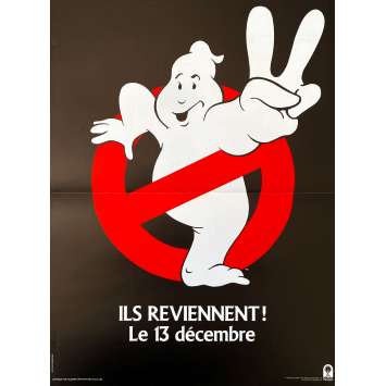 GHOSTBUSTERS II Original Movie Poster Adv. - 15x21 in. - 1989 - Ivan Reitman, Bill Murray