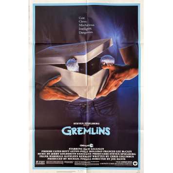 GREMLINS Original Movie Poster Dom. - 27x41 in. - 1984 - Joe Dante, Zach Galligan GREMLINS Original Movie Poster Dom. - 27x41 in. - 1984 - Joe Dante, Zach Galligan