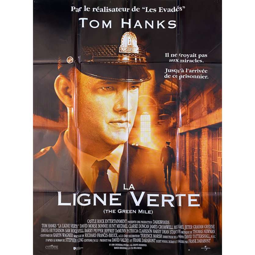 THE GREEN MILE Original Movie Poster- 47x63 in. - 1999 - Franck Darabont, Tom Hanks