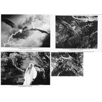 LE DRAGON DU LAC DE FEU Photos de presse- 18x24 cm. - 1981 - Caitlin Clarke, Matthew Robbins