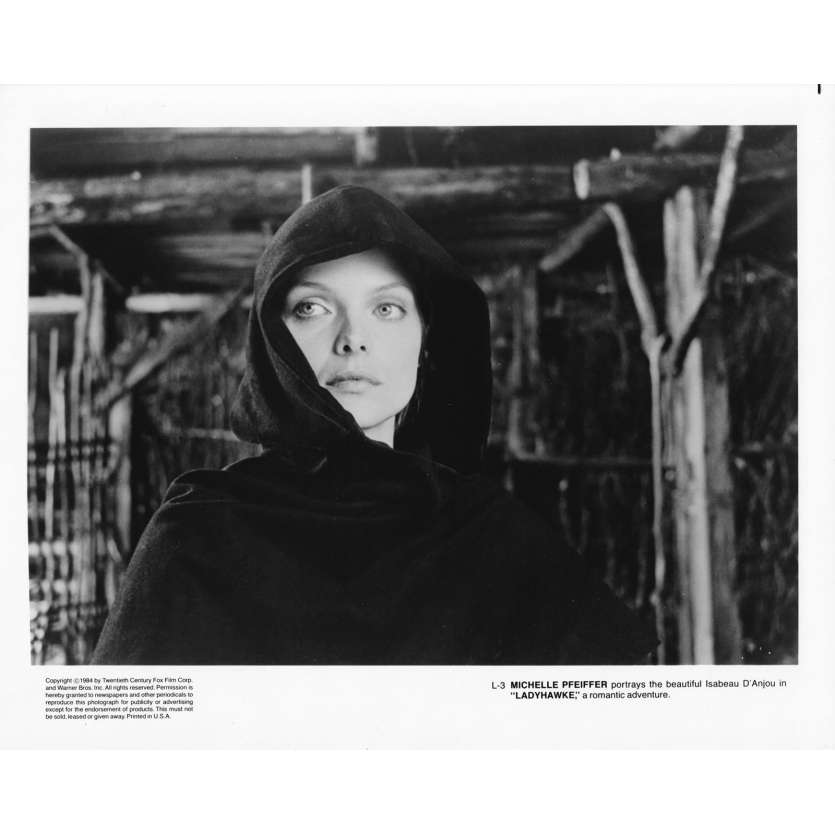 LADYHAWKE Photo de presse N02 - 20x25 cm. - 1985 - Michelle Pfeiffer, Richard Donner