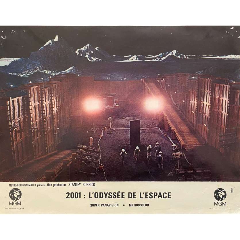 2001 L'ODYSSEE DE L'ESPACE Photo de film N01 - Jeu A - 21x30 cm. - 1968 - Keir Dullea, Stanley Kubrick