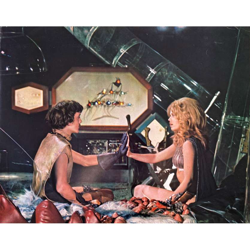 BARBARELLA Original Lobby Card N02 - 16x20 in. - 1968 - Roger Vadim, Jane Fonda