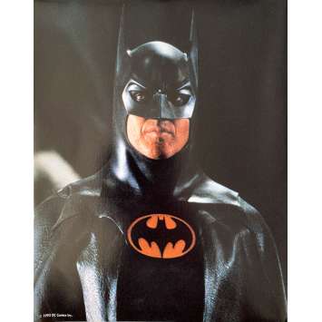 BATMAN RETURNS Original Lobby Card DC-8 - 11x14 in. - 1992 - Tim Burton, Michael Keaton